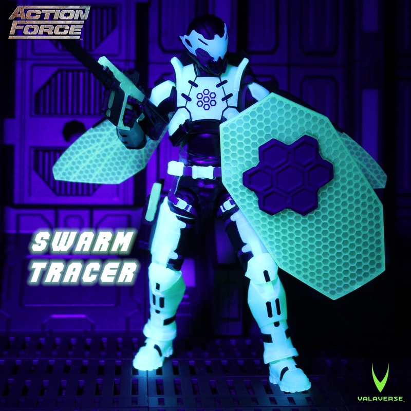 Action Force Deluxe SWARM Tracer