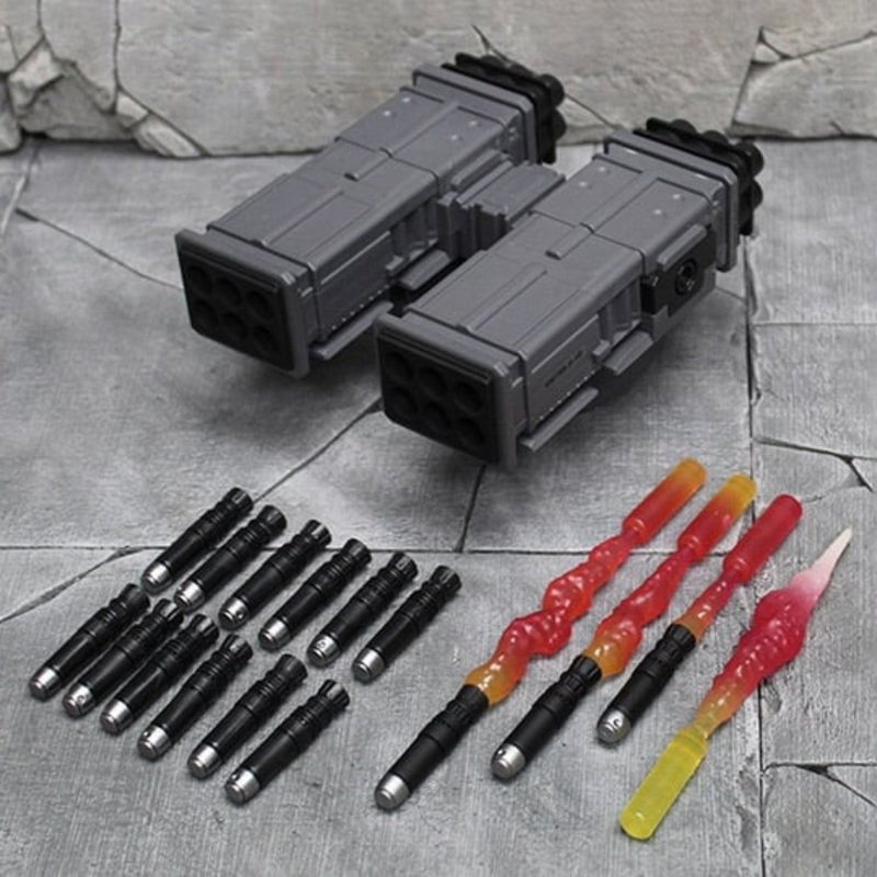 Action Force Vanguard Missle Launcher Accessory Set (Stealth Gray)