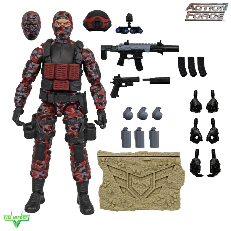 Action Force Crimson Shadow Infantry