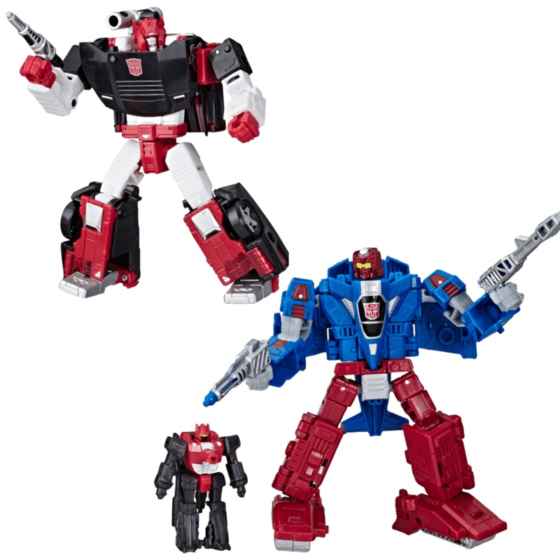 Transformers War for Cybertron Deluxe WFC-S26 Autobot Alphastrike Counterforce 3-Pack (Final Strike Figure Series: Part 1)