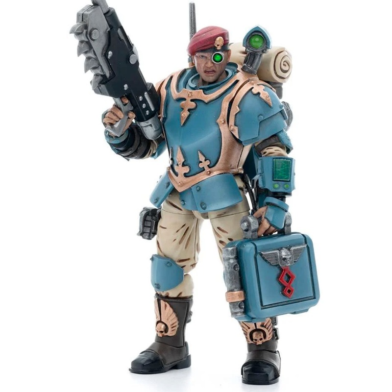 Warhammer 40k Astra Militarum Tempestus Scions Squad 55th Kappic Eagles Medic (1/18 Scale)