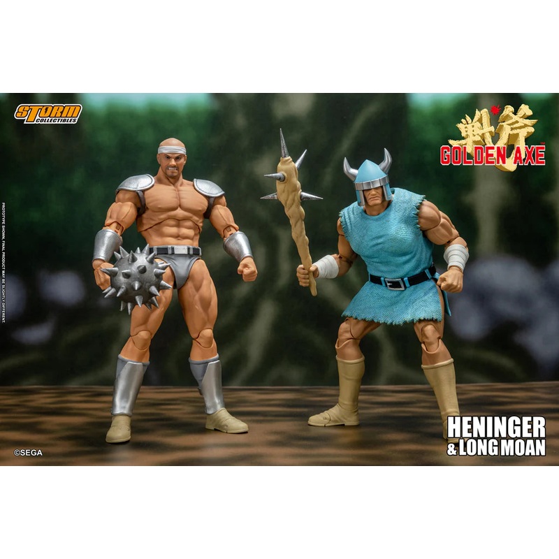PRE-ORDER Golden Axe - Heninger & Long Moan 2 Pack