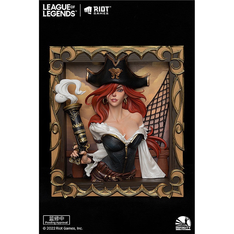 PRE-ORDER League of Legends - The Bounty Hunter - Miss Fortune 3D Frame