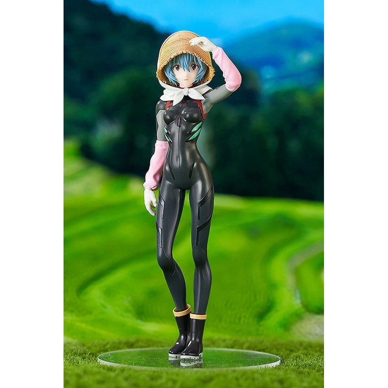 PRE-ORDER POP UP PARADE - Rebuild of Evangelion - Rei Ayanami [Tentative Name]: Farming Ver.