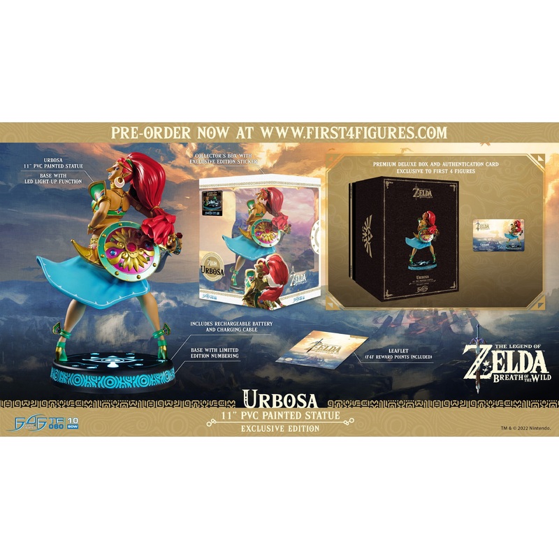 PRE-ORDER The Legend of Zelda: Breath of the Wild - Urbosa: Collector's Edition