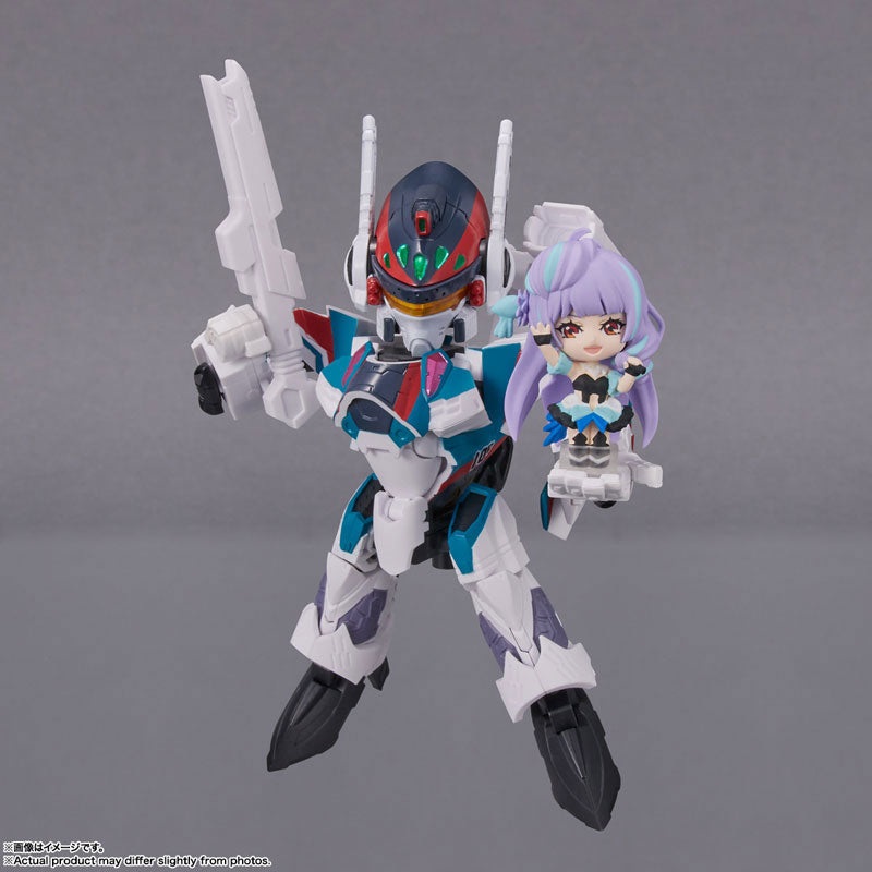 PRE-ORDER TINY SESSION - Macross Delta - VF-31S Siegfried (Arad Molders Custom) with Mikumo Guynemer