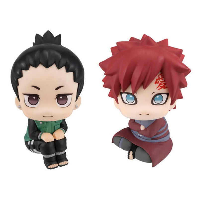 IN-STOCK MegaHouse - Look Up - Naruto Shippuden - Shikamaru Nara & Gaara Set [EXCLUSIVE]