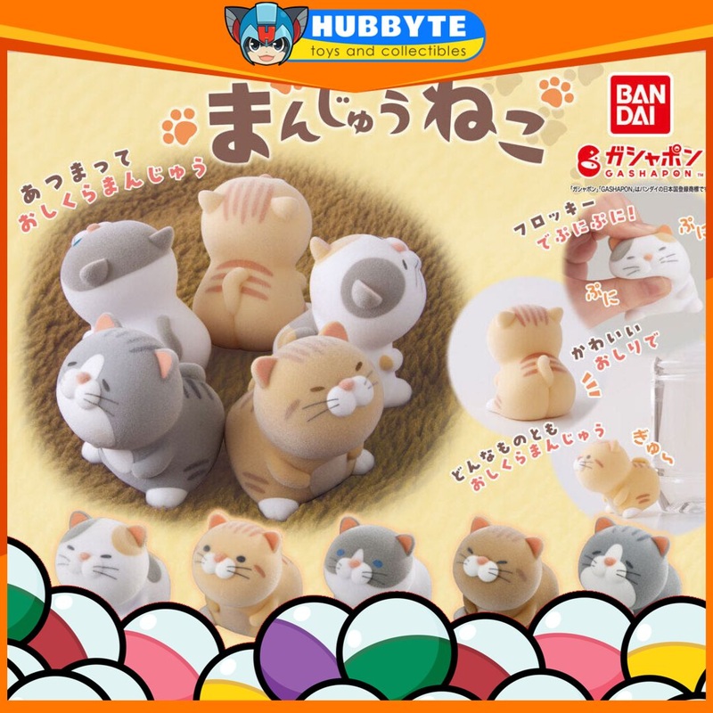 BACK-ORDER Bandai - Manju cat [Set of 5]