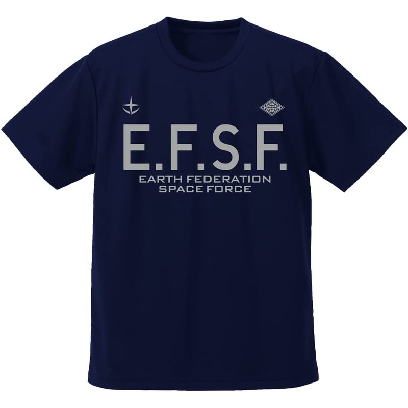 SPECIAL ORDER Mobile Suit Gundam: E.F.S.F. Dry T-shirt NAVY L [JP]