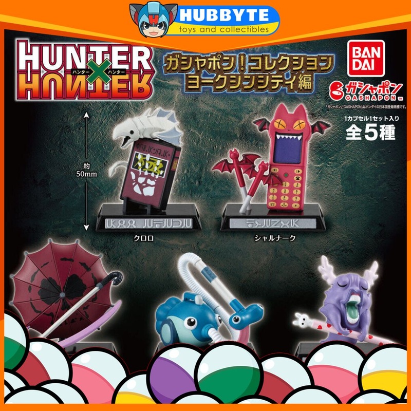 BACK-ORDER Bandai - HUNTERHUNTER Gashapon! Collection York Shin City Edition [Set of 5]