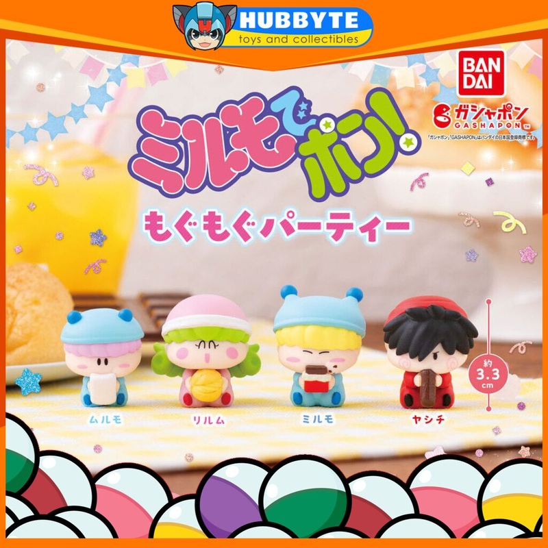 BACK-ORDER Bandai - Mirmo de Pon! Munching Party [Set of 4]