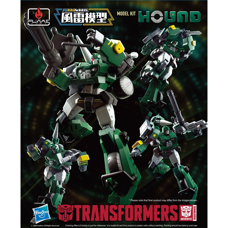 PRE-ORDER Flame Toys - Furai Model - Transformers - Hound