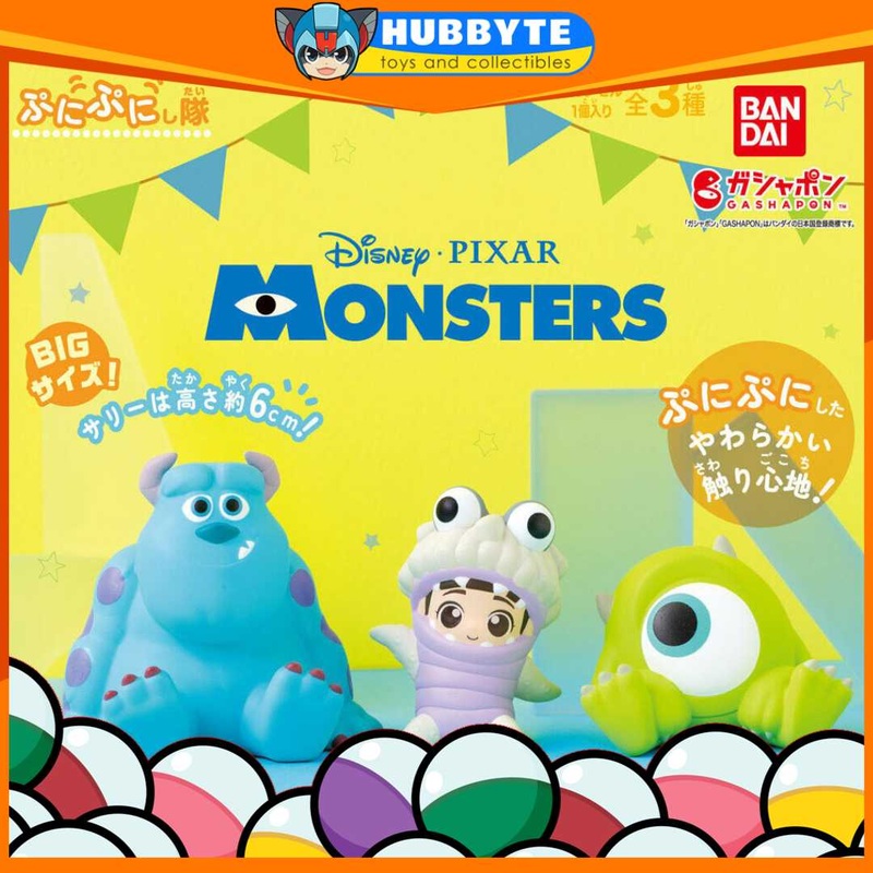 Bandai - Monsters, Inc. Let's Punipuny