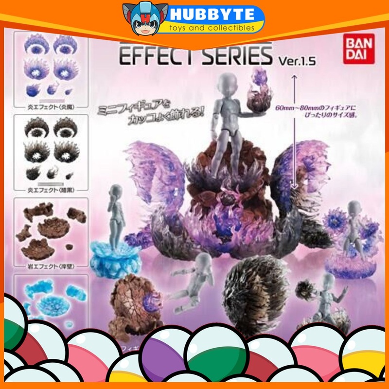 BACK-ORDER Bandai - Gashapon! Collection EFFECT SERIES Ver.1.5 [Set of 4]