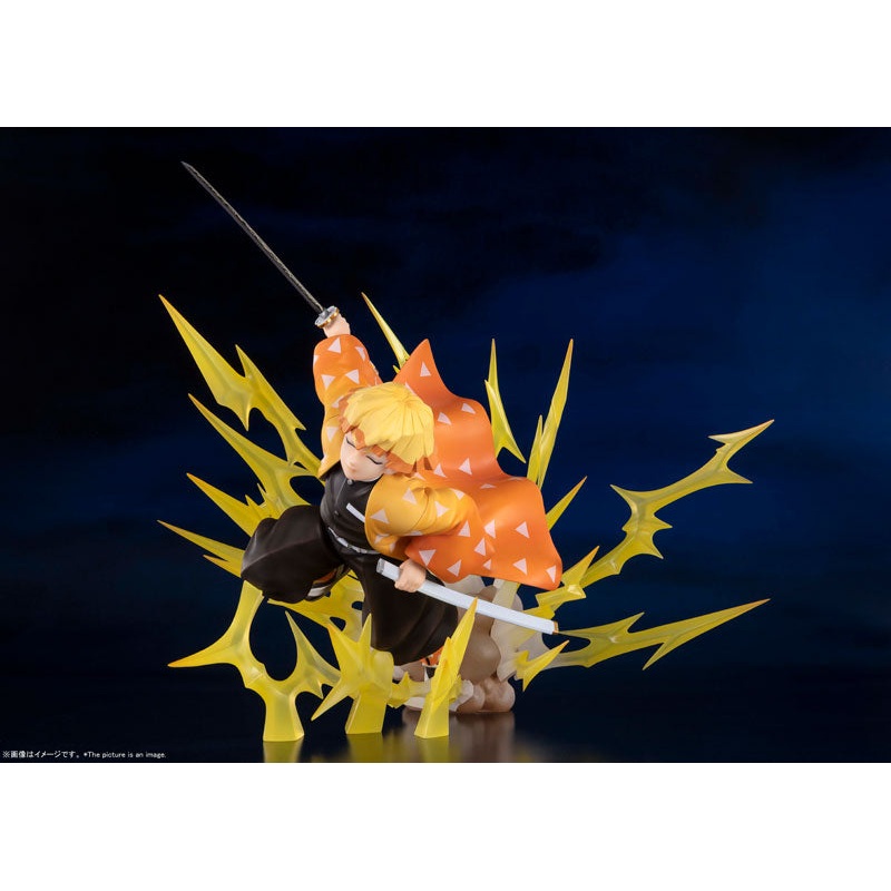 IN-STOCK Bandai - Figuarts ZERO - Demon Slayer: Kimetsu no Yaiba - Zenitsu Agatsuma: Breath of Thunder