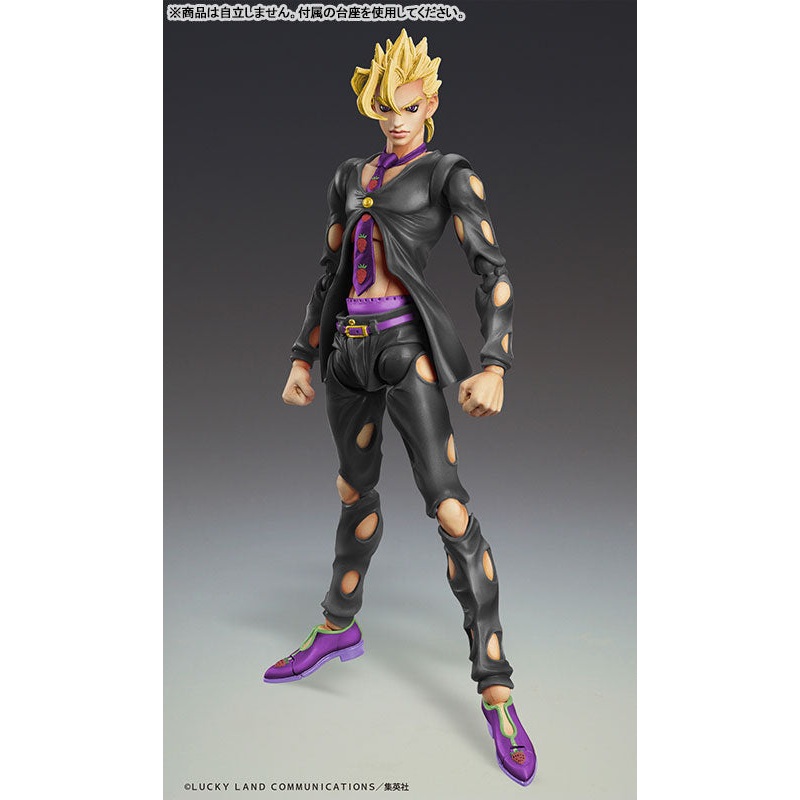 PRE-ORDER Medicos Entertainment - Super Action Statue - Jojo's Bizarre Adventure: Golden Wind - Pannacotta Fugo: Ver. Black [September 2024 Release]