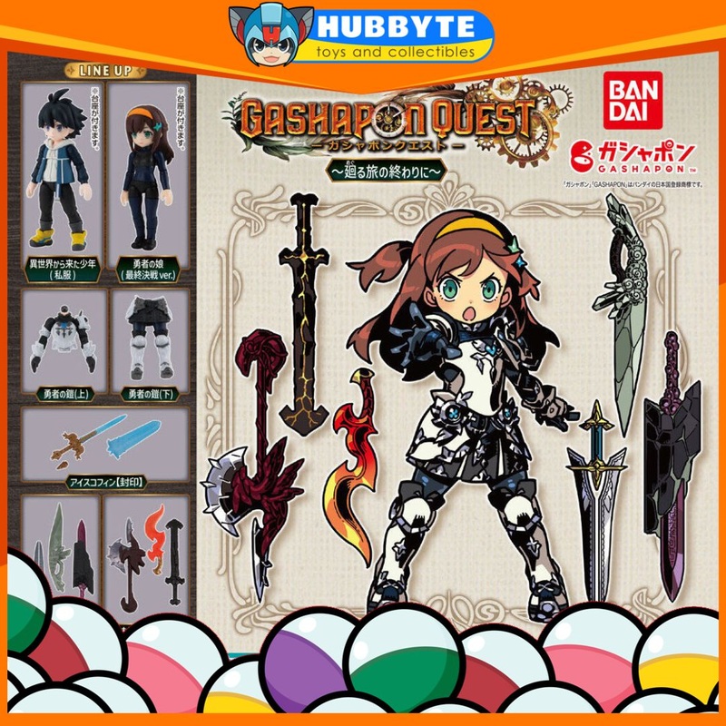 BACK-ORDER Bandai - Gashapon Quest - At the End of the Journey [Set of 7]