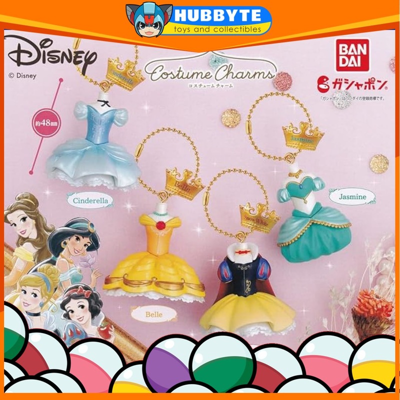 BACK-ORDER Bandai - Disney Costume Charm [Set of 4]