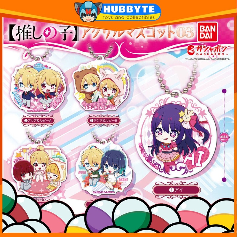 BACK-ORDER Bandai - [Oshinoko] Acrylic mascot 03 [Set of 5]