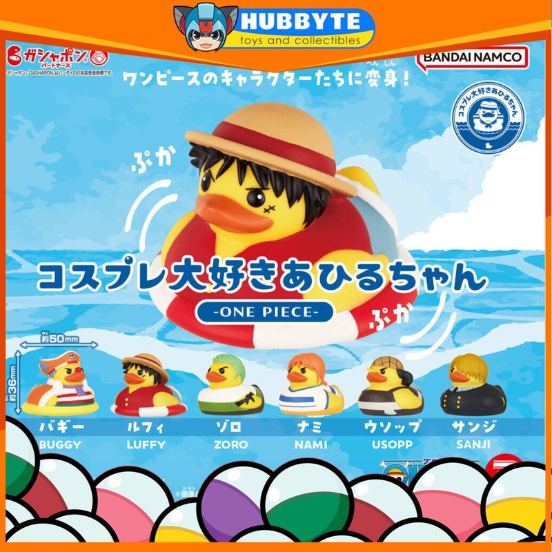 BACK-ORDER Bandai - Ahiru-chan who loves cosplay -One Piece- [Set of 6]