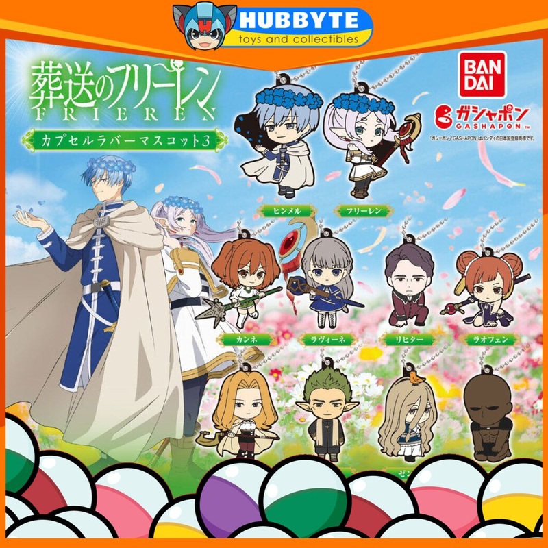 BACK-ORDER Bandai - Frieren: Beyond Journey's End - Capsule Rubber Mascot 3 [Set of 10]
