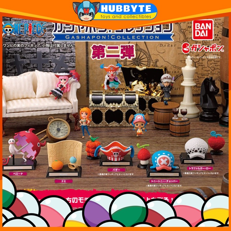 BACK-ORDER Bandai - Gashapon! Collection One Piece Vol.2 [Set of 5]