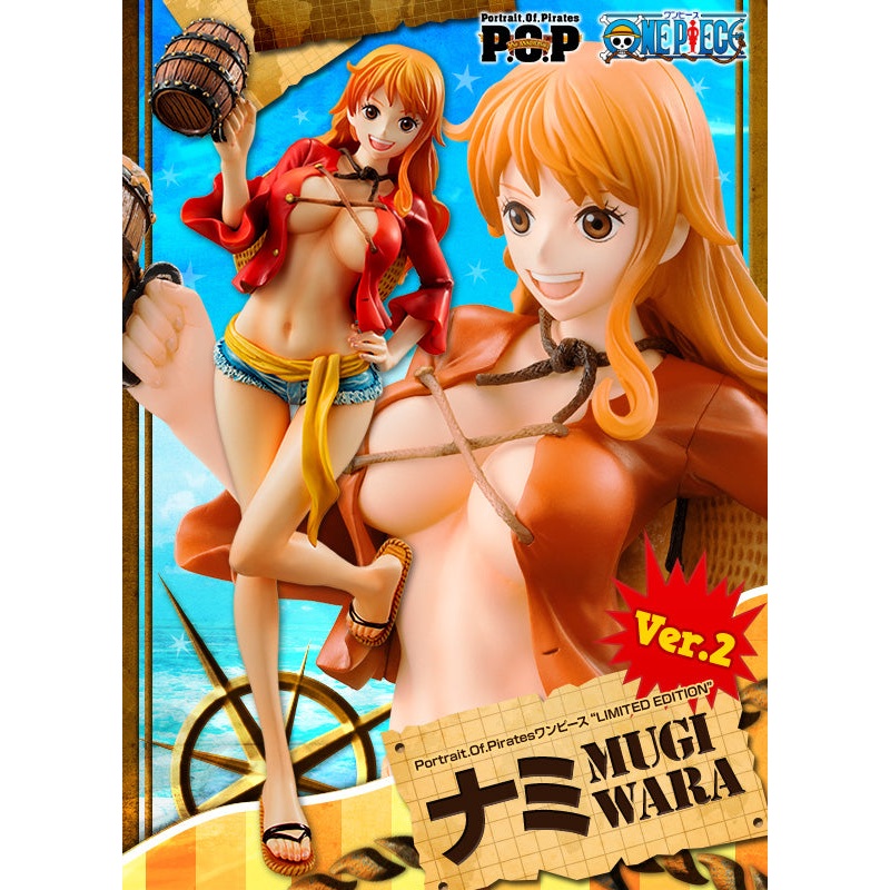 BACK-ORDER Megahouse - Excellent Model Portrait Of Pirates Limited Edition - Nami - Mugiwara Ver. 2