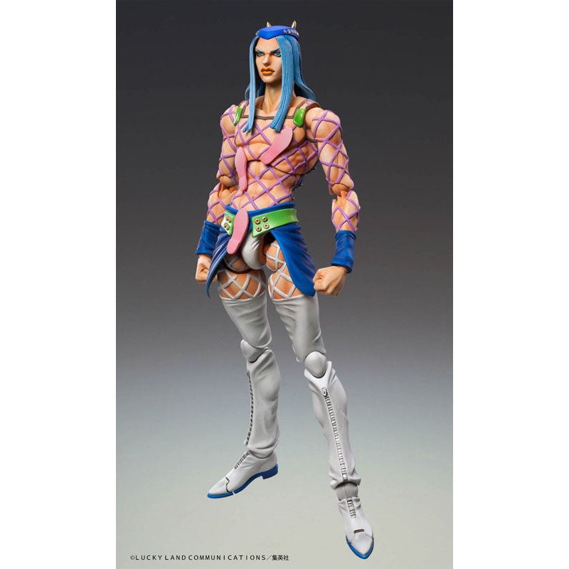 PRE-ORDER Super Action Statue #69 - Jojo's Bizarre Adventure: Stone Ocean - Narciso Anasui [2nd Release]