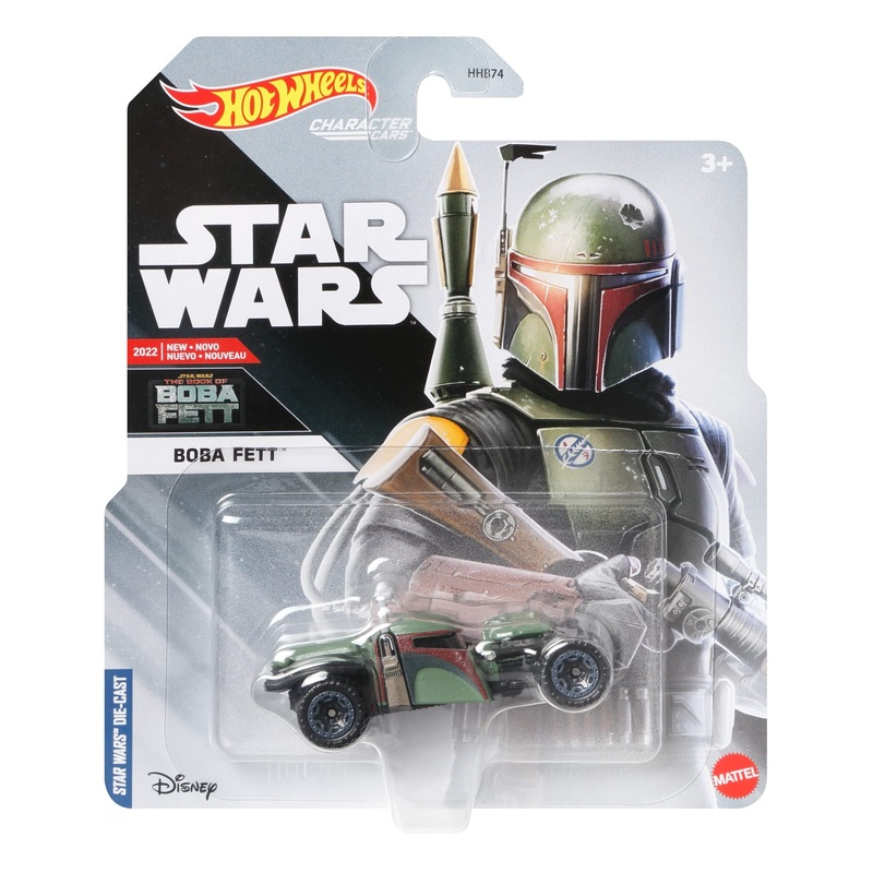 Star Wars Hot Wheels Character Cars Boba Fett