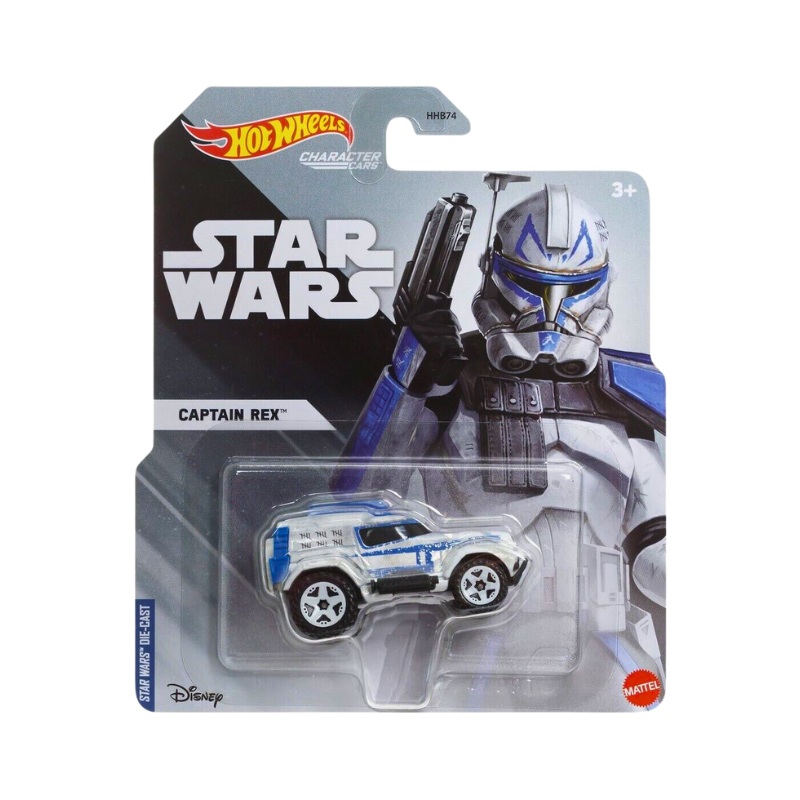 Star Wars Hot Wheels Character Cars Captain Rex