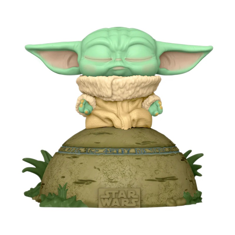Star Wars: The Mandalorian - Grogu Using the Force (with SFX) Deluxe Pop!