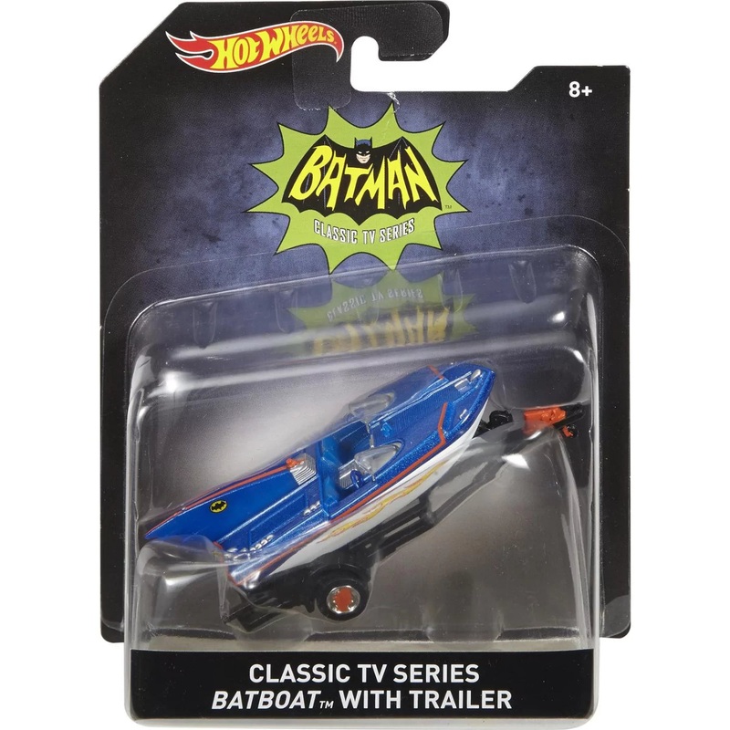 Hot Wheels Batman Classic TV Series Batboat 1:50 diecast vehicle