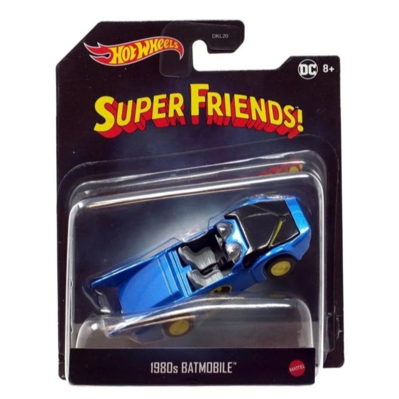 Hot Wheels 'Super Friends' 1980 Batmobile 1:50 diecast vehicle