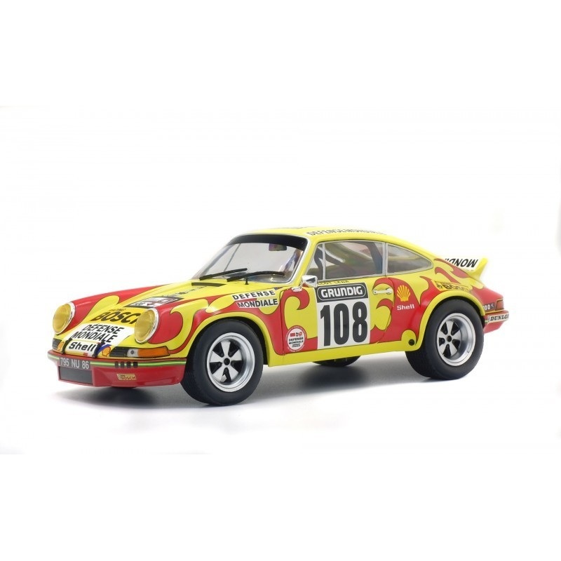 Porshe 911 RSR  Tour Auto 1973  C.Ballot-Lena #108 1:18 Solido Die-Cast By Solido