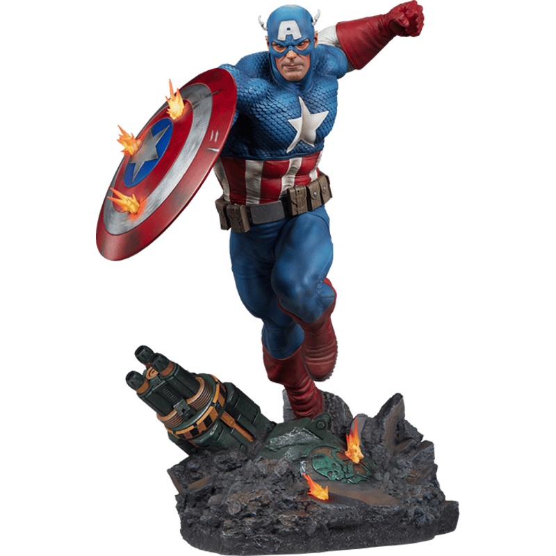Captain America Premium Format By Sideshow