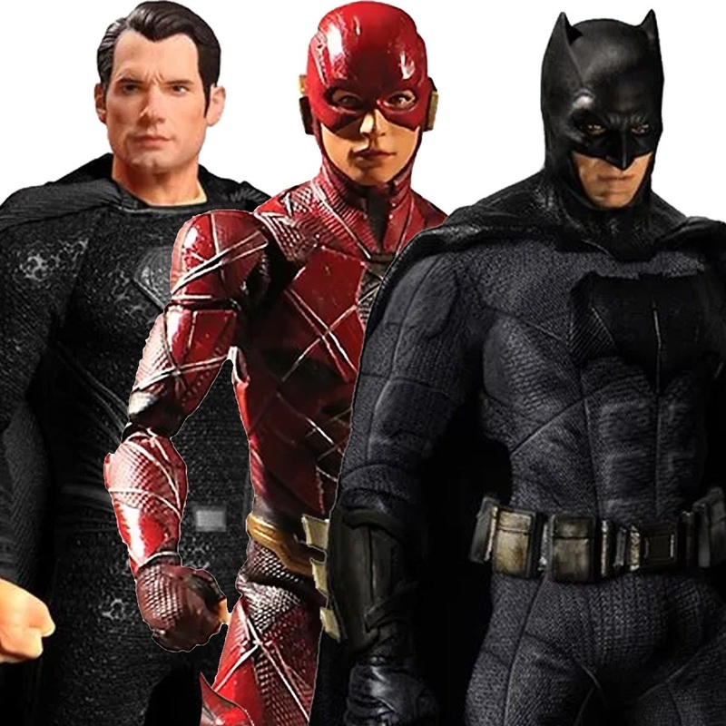 Zack Snyders Justice League Deluxe Steel Boxed Set By Mezco