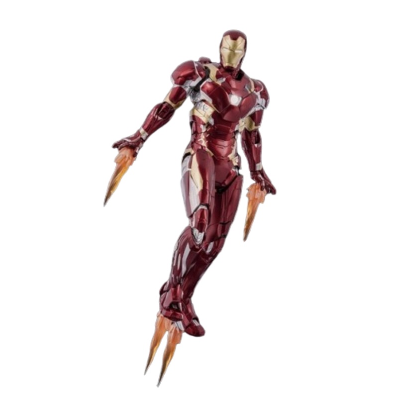 Avengers: Infinity Saga Iron Man Mark 46 DLX 1:12 Scale Action Figure By Threezero