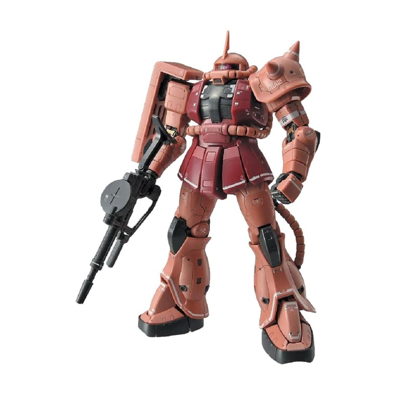 Bandai Hobby Mobile Suit Gundam #234 MS-06S Zaku II, Bandai Spirits HGUC 1/144, BAS5060453, Multi
