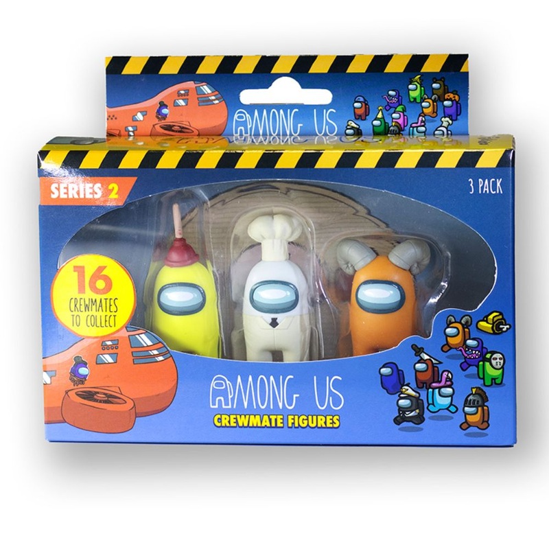AMONG US CREWMATE FIGURES 3 PACK WINDOW BOX (S2)