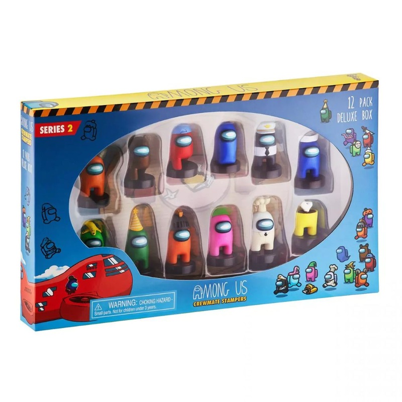 AMONG US CREWMATE STAMPERS 12 PACK DELUXE BOX (S2)