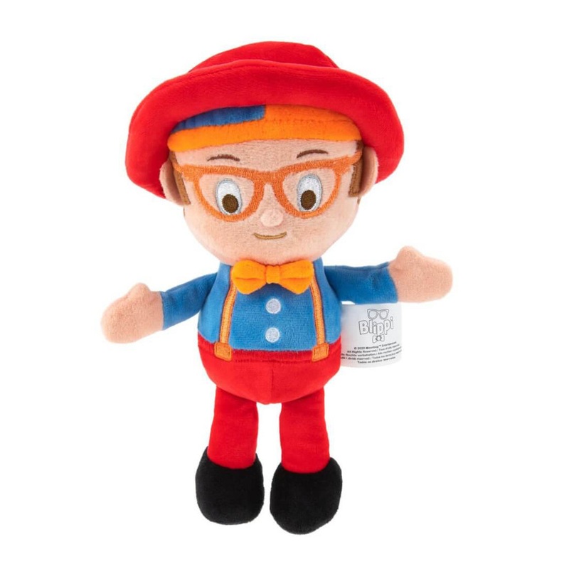BLIPPI F.LITTLE PLUSH W/SOUND - BLIPPI FIRE FIGHTER