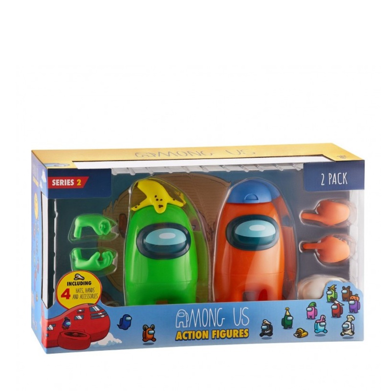 Among Us 17cm Action Figure 2 Pack Window Box Series 2