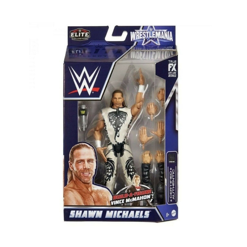 WWE WrestleMania Shawn Michaels Elite Collection Action Figure