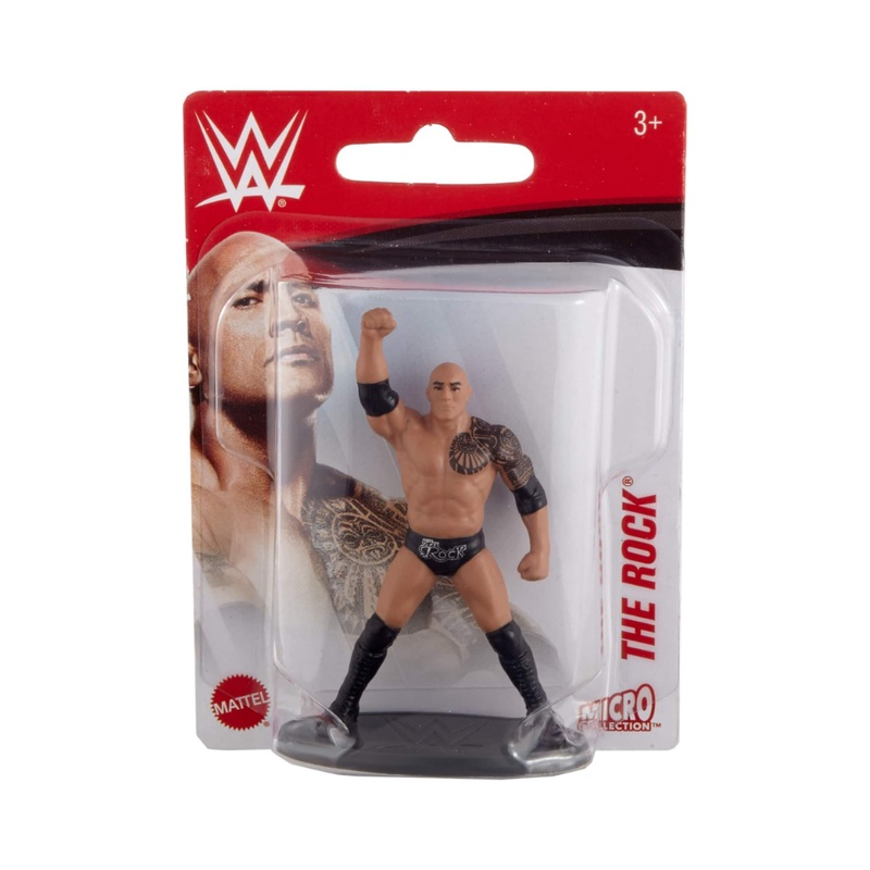 WWE Dwayne " The Rock " Johnson Micro Collection Mini Figurine