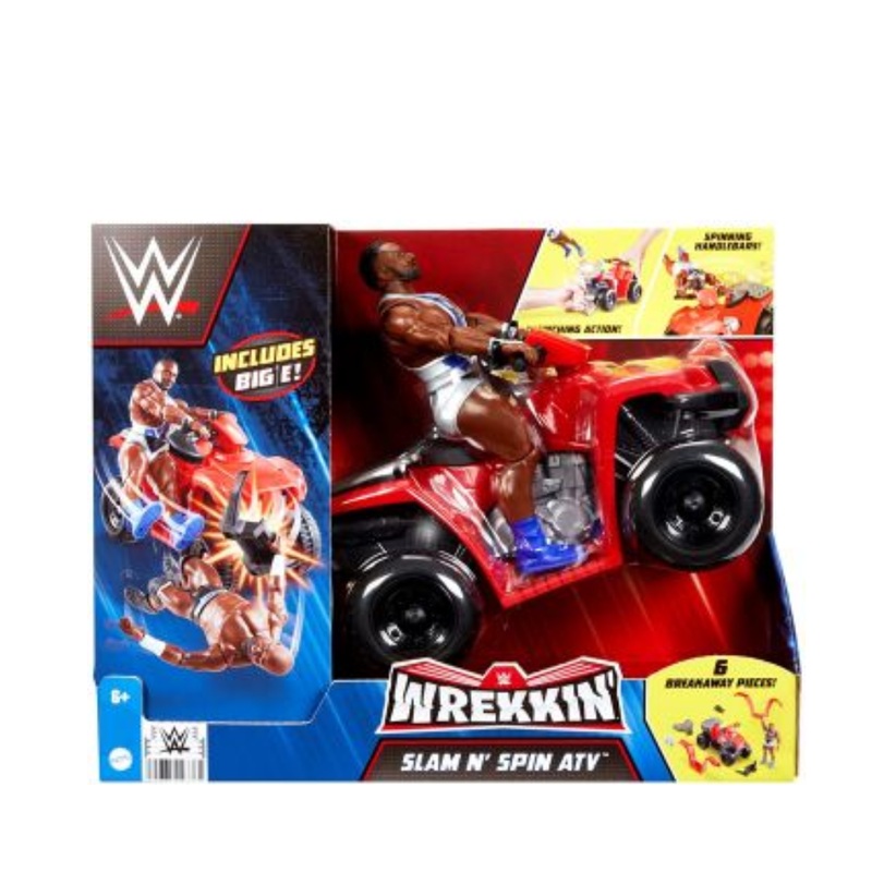 WWE Wrekkin Slam 'N Spin ATV with Big E