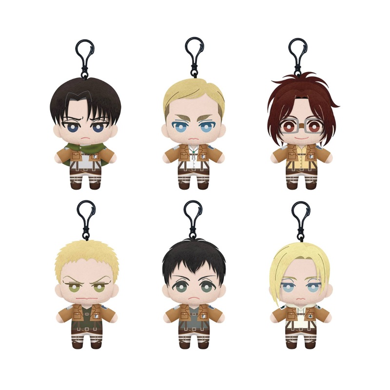 Attack On Titan 6" Tomonui Plush by Banpresto (1 Random)