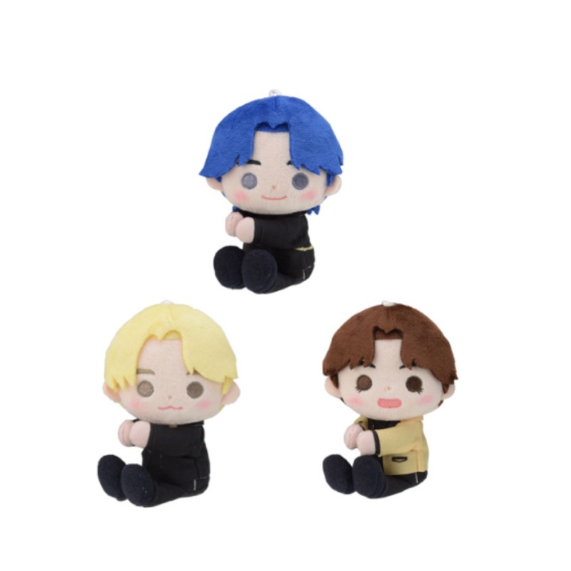 BTS Tinytan Butter Jimin / V / Jung Kook Attaching Mini Plush by Sega (1 Random)