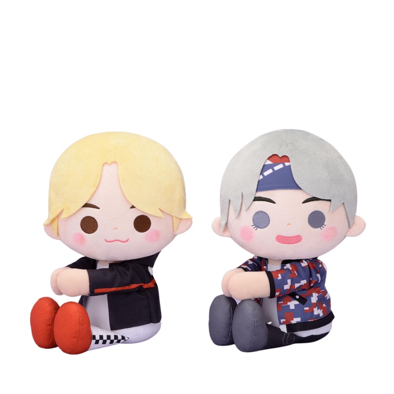 BTS Tinytan Mic Drop Attaching Plush Jimin / V by Sega (1 Random)