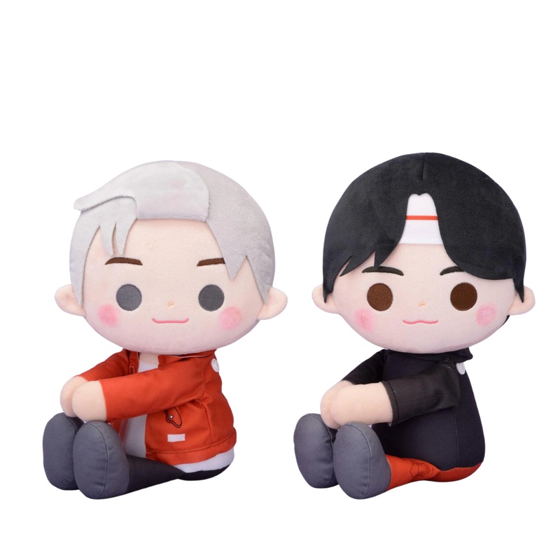 BTS Tinytan Mic Drop Attaching Plush Rm/Jin by Sega (1 Random)