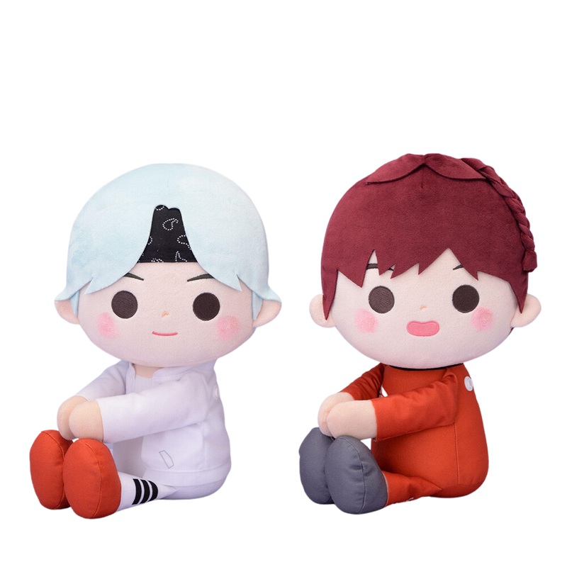 BTS Tinytan Mic Drop  Attaching Plush Suga / J-Hope by Sega ( 1 Random)